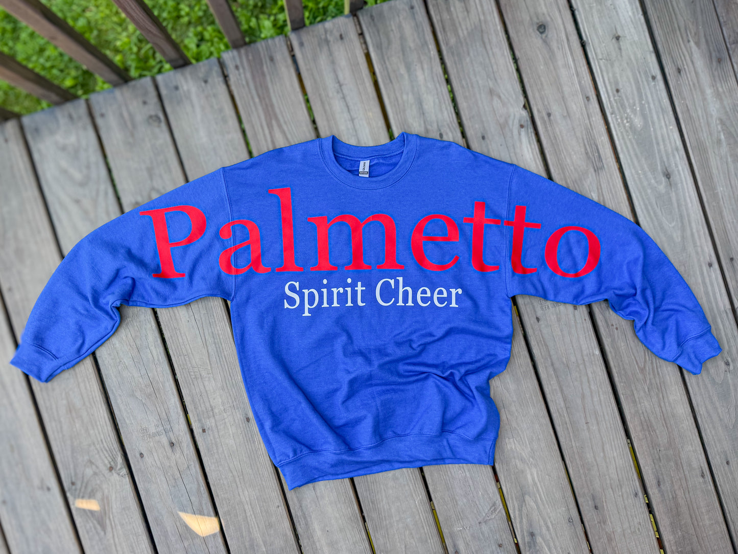 Palmetto Spirit Cheer Crew Neck
