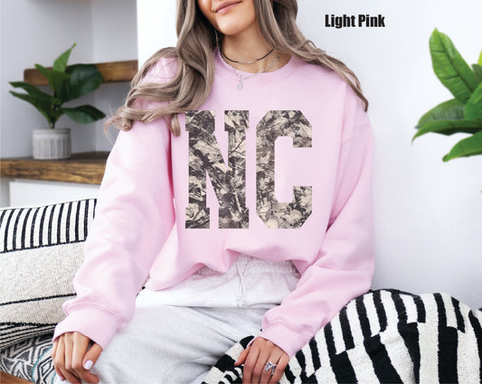 Camo State Crew Neck