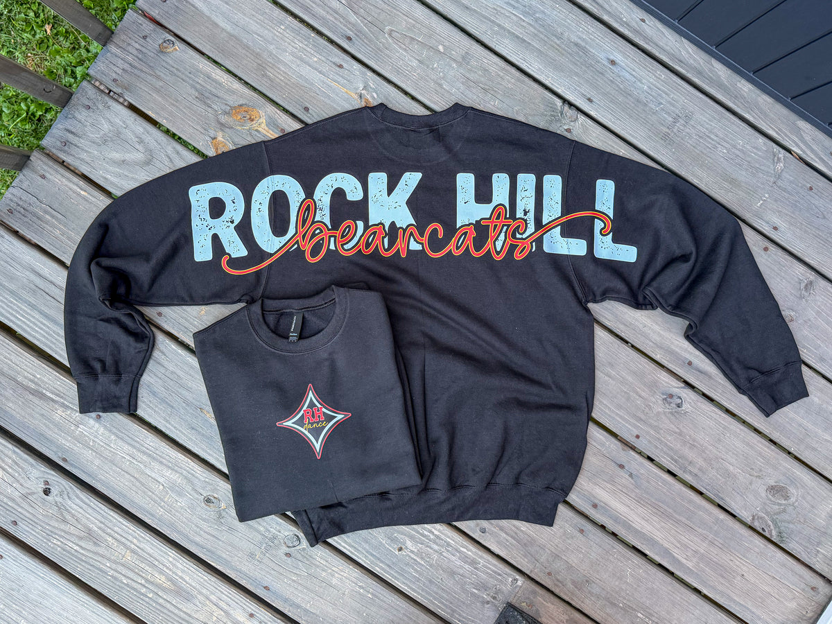 RH Dance - Big Back Crew Neck Sweatshirts