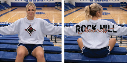 RH Dance - Big Back Crew Neck Sweatshirts