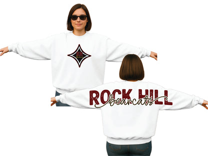 RH Dance - Big Back Crew Neck Sweatshirts