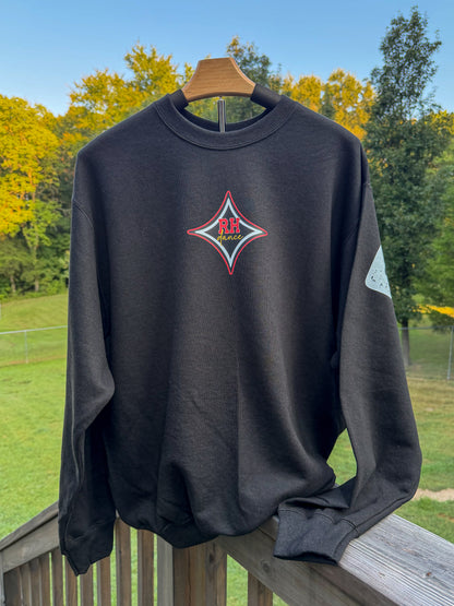 RH Dance - Big Back Crew Neck Sweatshirts