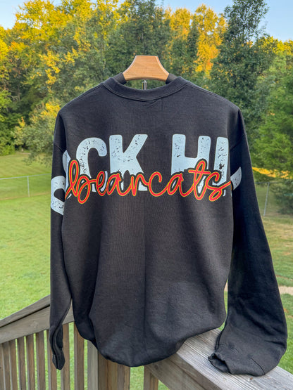 RH Dance - Big Back Crew Neck Sweatshirts