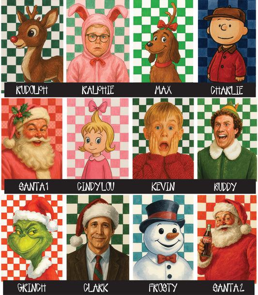 Christmas Character Portraits