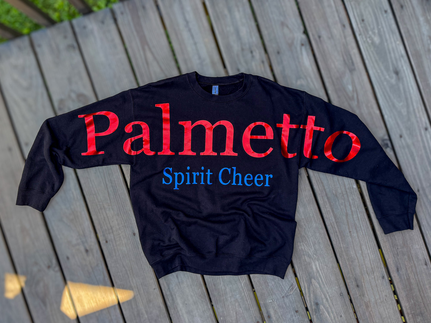 Palmetto Spirit Cheer Crew Neck