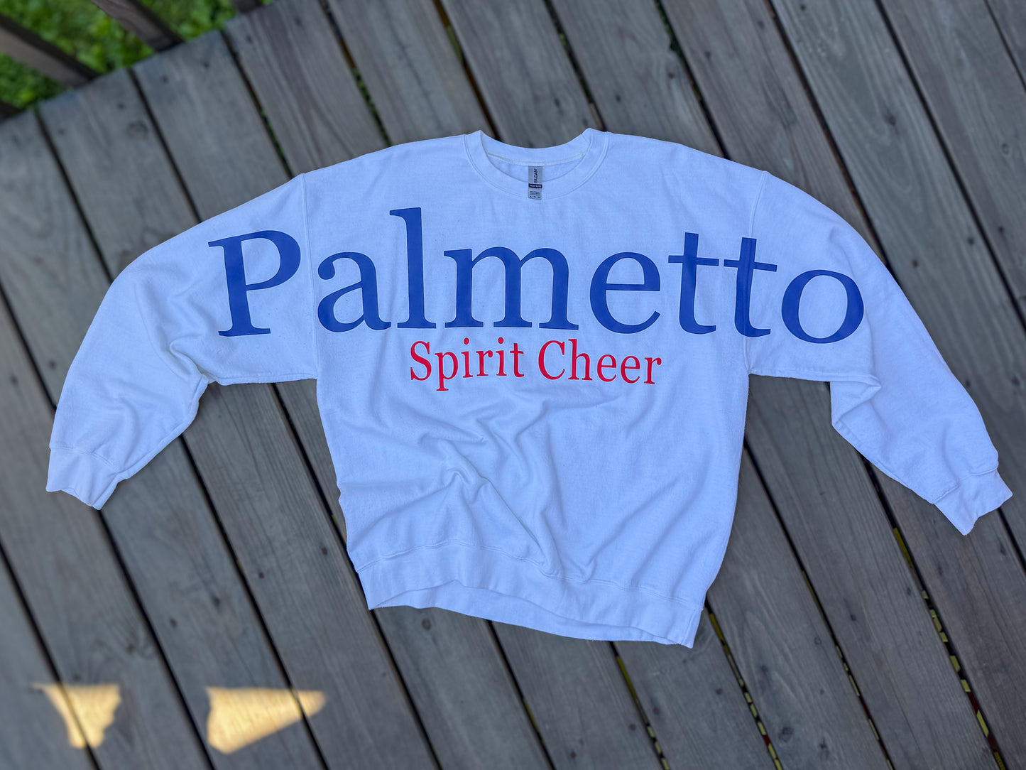 Palmetto Spirit Cheer Crew Neck