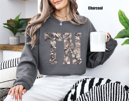 Camo State Crew Neck