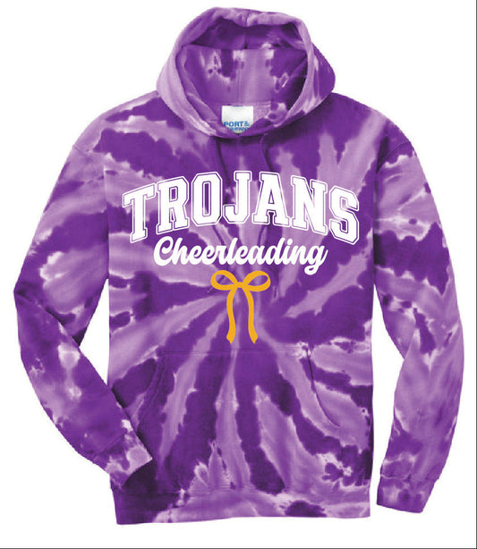 Purple Tie-Dye Hoodie