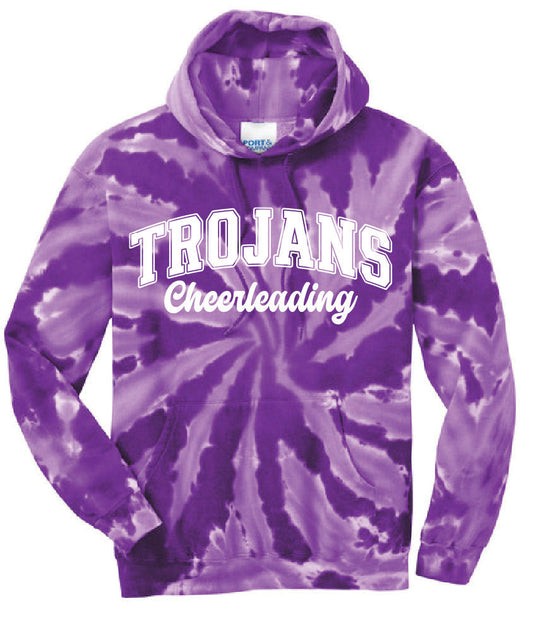 Purple Tie-Dye Hoodie