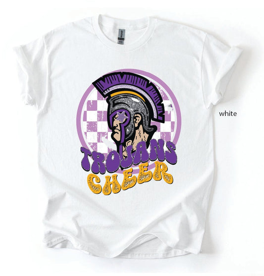Trojans Cheer Graphic T