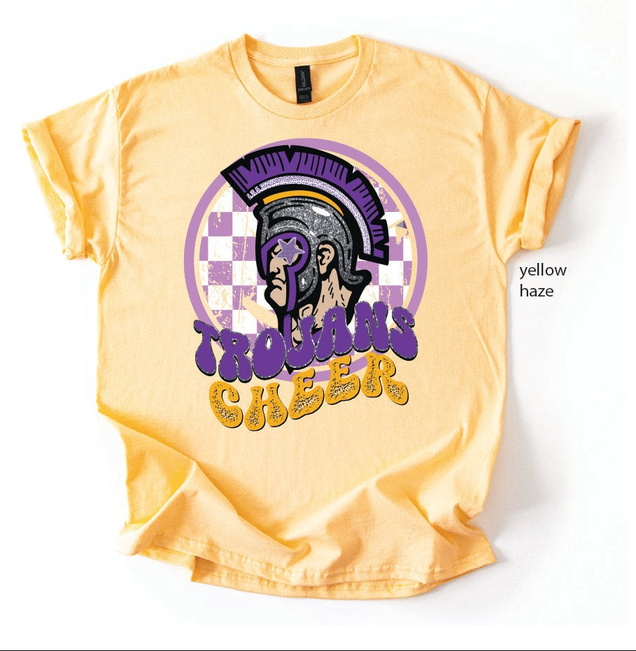 Trojans Cheer Graphic T